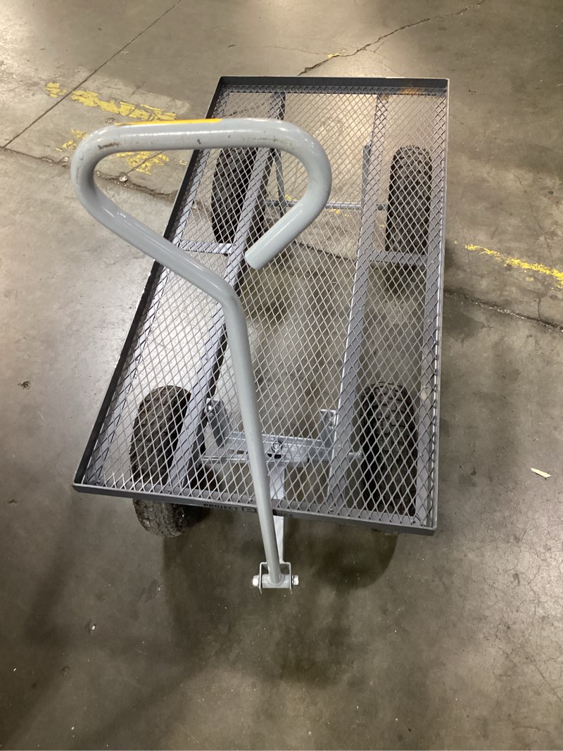 Condition photo showing Good Condition for project source steel yard cart