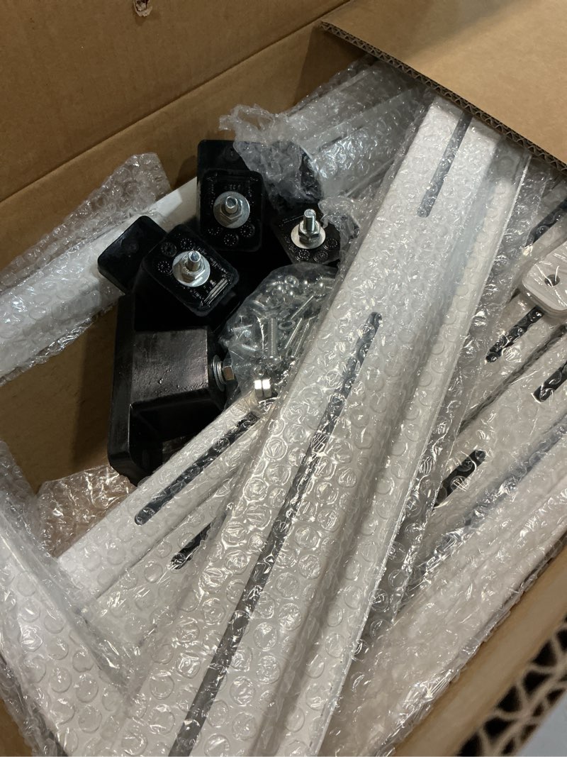 Condition photo showing Good Condition for mini split stand, anti-vibration adjustable mini split ground stand, ac stand heavy duty w/ 400lbs load capacity, for 9,000-36,000 btu ductless mini split air conditioner heat pump