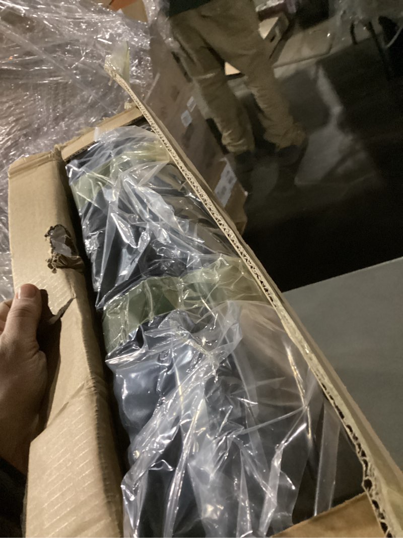 Condition photo showing New/Like New for Collapsible Dog Crate for Medium Dogs - 30 Inch Portable Dog Travel Crate Soft Sided with Breathable Mesh Windows, Foldable Dog Kennel for Indoor and Outdoor, Grey 30.0"L x 21.0"W x 21.0"H Grey