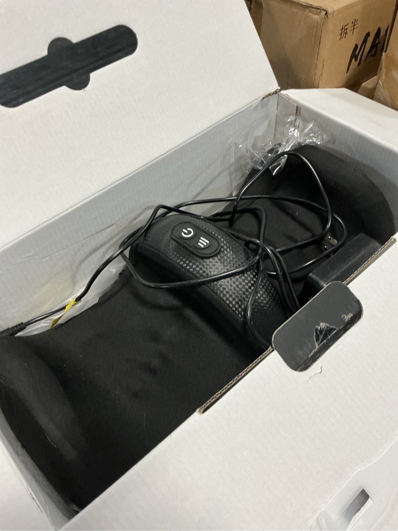 Condition photo showing Good Condition for nekteck foot massager with heat & foot roller, shiatsu calf leg massager for circulation and neuropathy pain relief for feet care home office gadgets relaxing massage tools gifts for women men mom dad