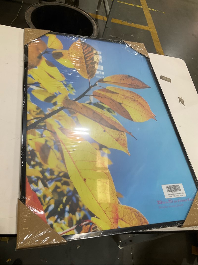 Condition photo showing Good Condition for aynoo 20x30 poster frame, studio gallery 20x30 picture frames, wall collage photo frame,black black 1p 20x30