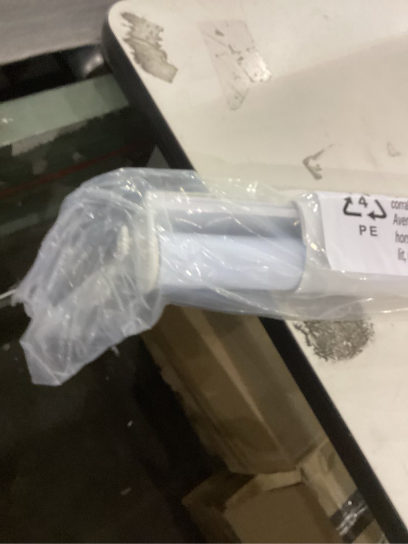 Condition photo showing New/Like New for LazBlinds No Tools No Drill Cordless Zebra Blinds for Windows, Dual Layer Light Control for Day and Night, Light Filtering Privacy Roller Blinds and Shades for Home, 20" W x 72" H, White White 20"W x 72"H