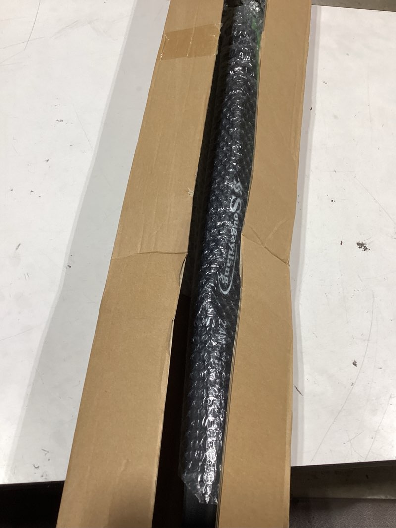 Condition photo showing As Is for sougayilang fiberglass fishing pole conventional reel combo with durable p-cork rod handle, medium heavy for catfish salmon and steelhead 8'0" mh- fast with 3000 reel
