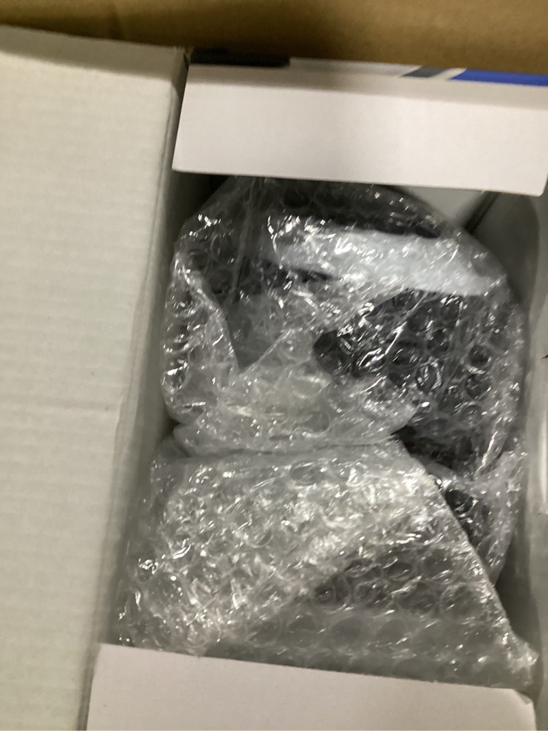 Condition photo showing As Is for ozeino 2.4ghz wireless gaming headset for pc, ps5, ps4 - lossless audio usb & type-c ultra stable gaming headphones with flip microphone, 40-hr battery gamer headset for switch, laptop, mobile, mac black and white