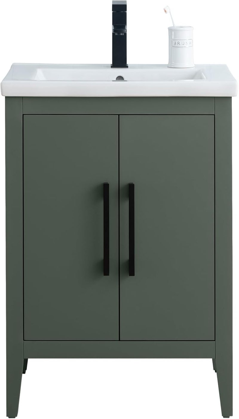 24" Single Bathroom Vanity Set