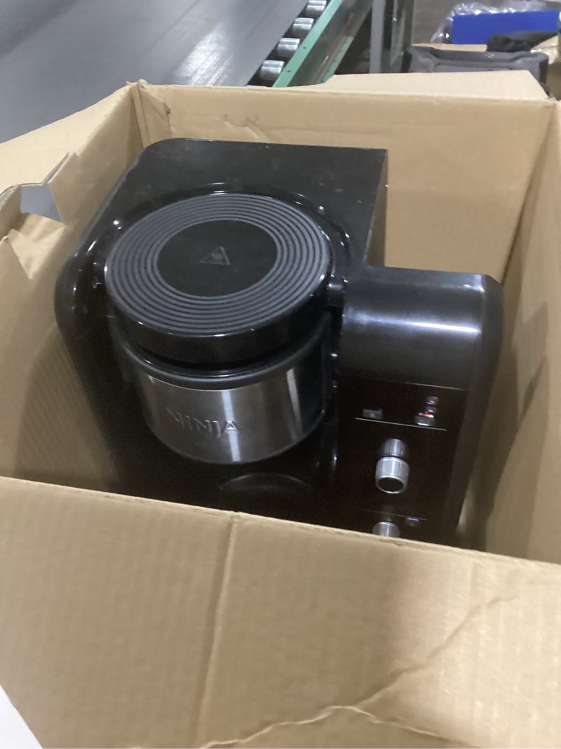 Condition photo showing As Is for Shark Ninja CP307 Hot and Cold Brewed System W/Thermal Carafe Coffee Maker, Black