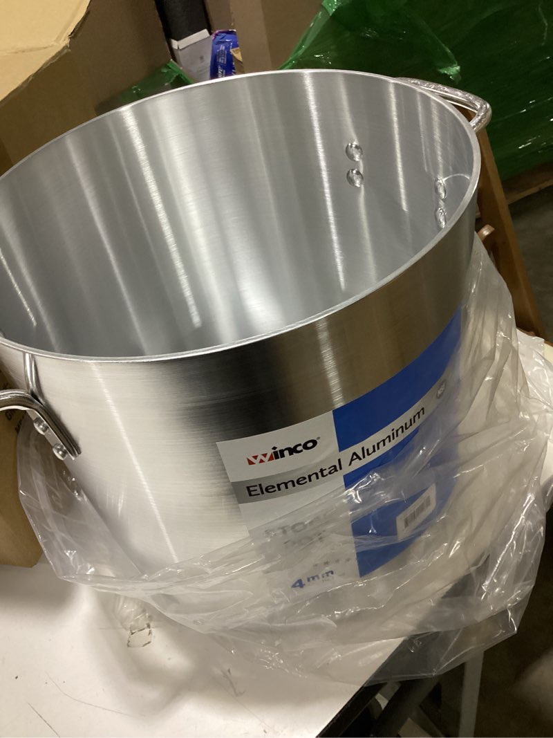 Condition photo showing Good Condition for winco alst-20 elemental 20 quart aluminum stock pot