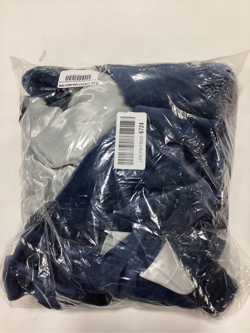 Condition photo showing As Is for Men's Velour Smoking Jacket with Satin Lining X-Large Black