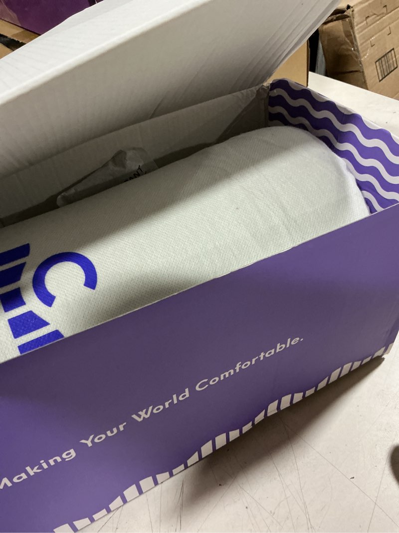 Condition photo showing Good Condition for c cushion lab deep sleep pillow, patented ergonomic contour design for side & back sleepers, orthopedic cervical shape gently cradles head & provides neck support & shoulder pain relief - calm grey