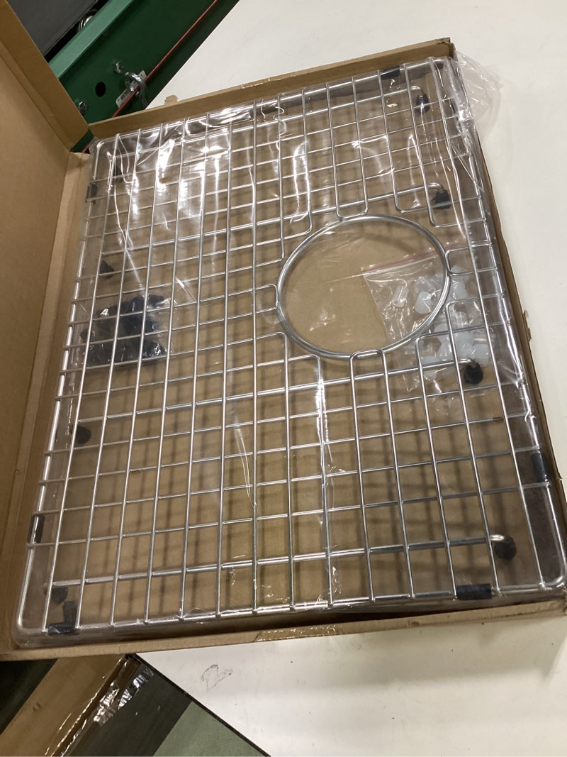 Condition photo showing Good Condition for Serene Valley Sink Grid 19" X 14-1/8", Rear Drain with Corner Radius R 3/8", SVH1914R