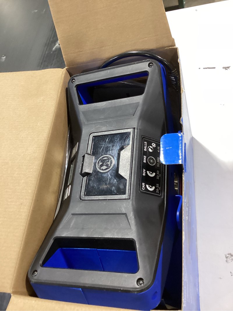 kobalt air inflator (power source: car/electric )