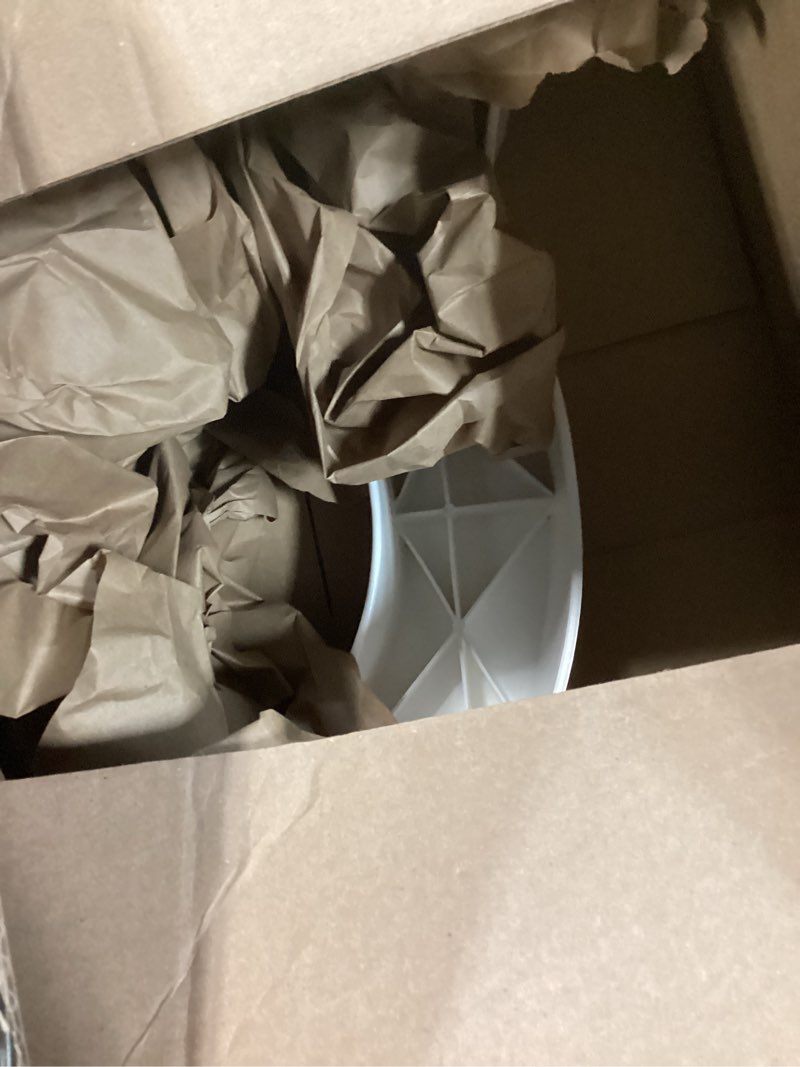 Condition photo showing As Is for squatty potty the original bathroom toilet stool, 7 inch height, white white 7 inch