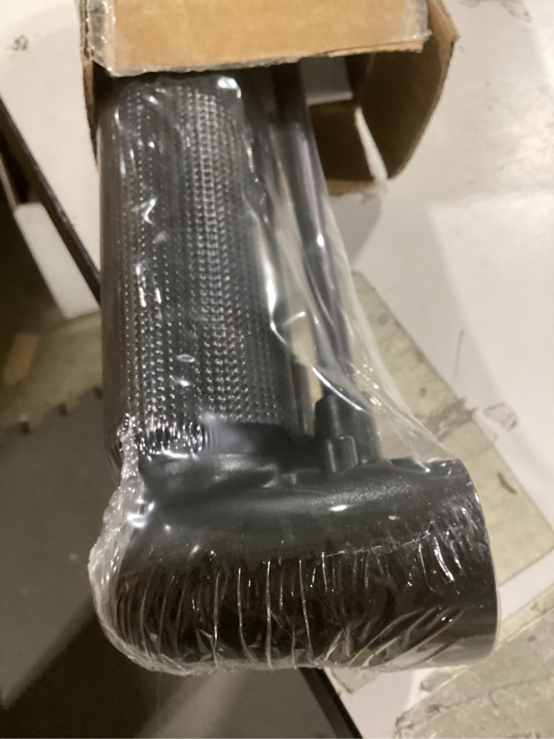 Condition photo showing New/Like New for retractable baby gates for doorways, mesh dog gate for stairs, pet gate indoor, extends to 55" wide 33" tall, safety toddlers gates for hallways, indoor & outdoor use, black black 33'' tall x 55'' wide