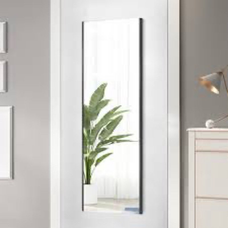 Glassless Large Mirror Shatterproof Unbreakable Wall Mirror for Gym, Dance Studio, Home Workout Room