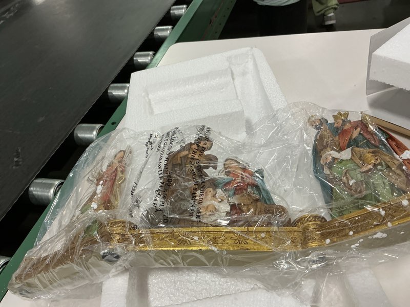 Avalon Gallery Advent Candleholder, Holy Family Nativity Scene