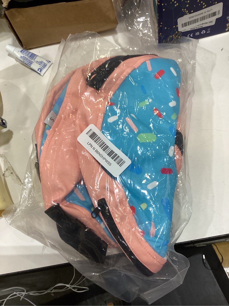 Condition photo showing As Is for Supet Inflatable Dog Cone Collar Alternative After Surgery, Doggie Neck Donut Collar Recovery ECollar for Post Surgery, Soft Dog Cone for Small Medium Puppies Cats Donut Blue S(Neck 7"-9.5")