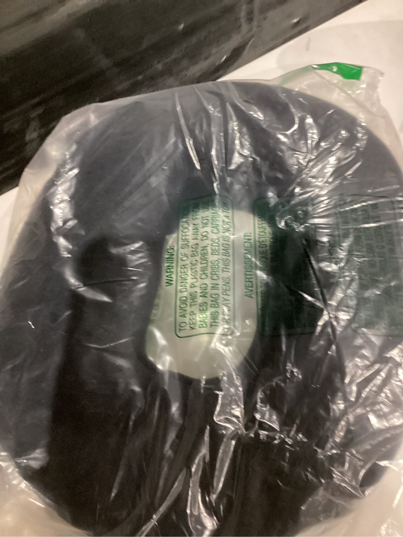 Condition photo showing Good Condition for donut pillow memory foam seat cushion - non-slip bottom,portable orthopedic hemmoroid pillow cushion support pad for tailbone pain?coccyx, bed sores, post natal, sciatica (black)