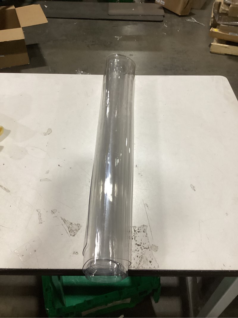 Condition photo showing As Is for (Similar To)Clear 47mm Golf Ball Tube Container for Outdoor Sports and Golfing Storage
