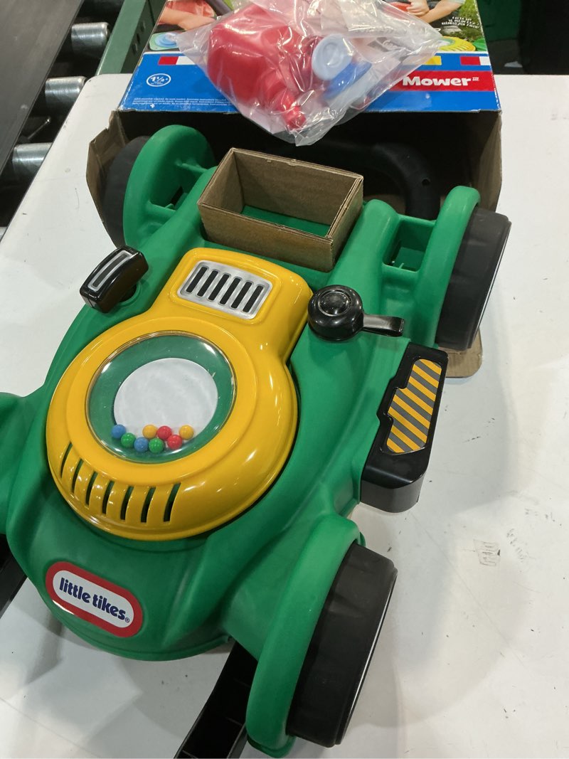 Condition photo showing Good Condition for little tikes gas 'n go mower kids toys for toddlers boys girls age 18 months and older, indoor outdoor push gardening summer toy gifts for birthday
