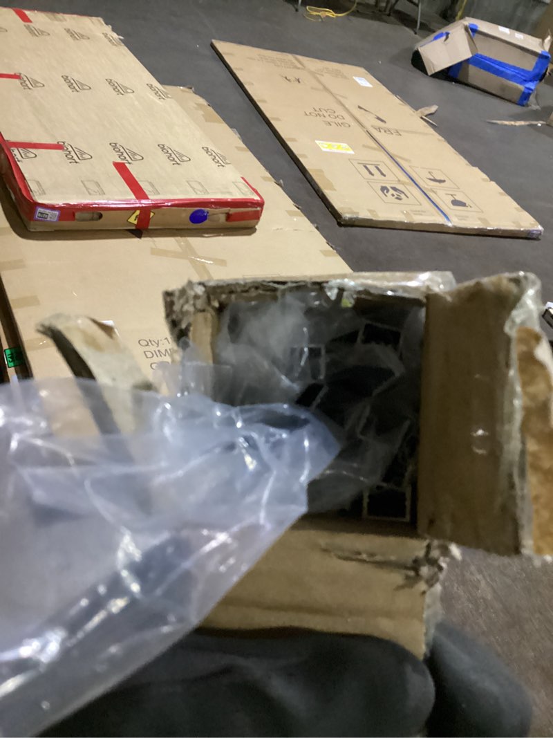 Condition photo showing Good Condition for Besseto 10 Pack LED Aluminum Channel for Wood Slat Wall Panel,Wall Panel LED Strip Light Aluminum Channel Profile for Living Room Bedroom Bathroom Stairs (Black-10Pack 6.6Ft)