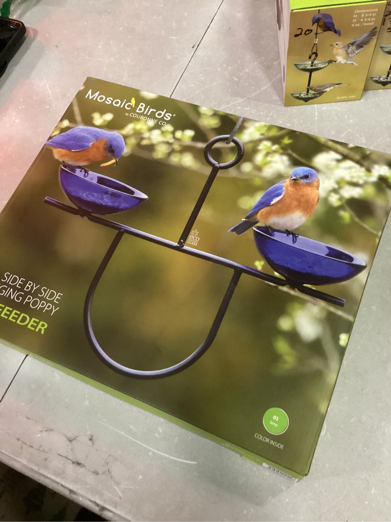 Condition photo showing New/Like New for Side by Side Poppy Feeder, M432-200-01, Lime, 1 Piece