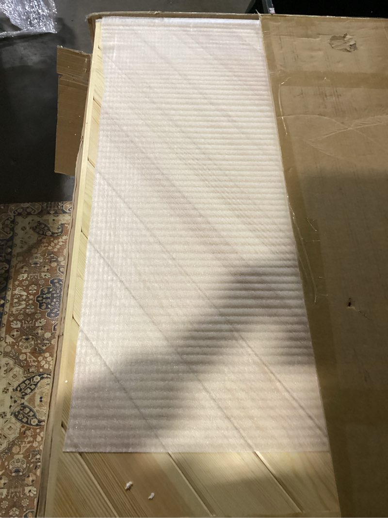 Condition photo showing Good Condition for Folding Picnic Table with Table Runner, Portable Boho Low Picnic Table for Indoor Outdoor, 44" x 22" Wooden Table with Adjustable Heights for Camping, Wedding, Beach, Garden, Party(Small Size for 4)