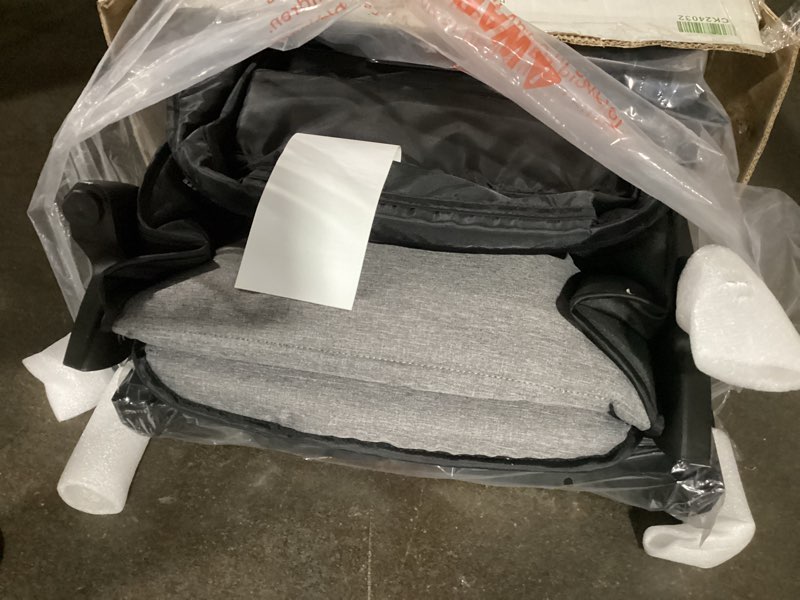 Condition photo showing New/Like New for jeep unlimited reversible handle stroller, grey tweed