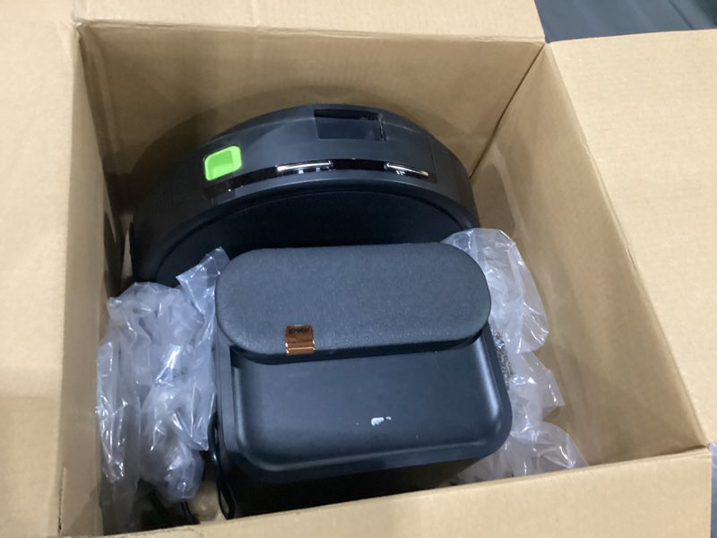 Condition photo showing As Is for iRobot Roomba Max 705 Vac Robot Vacuum + AutoEmpty Dock - Extreme Power-Lifting Suction, Anti-Tangle Dual Rubber Brushes, Self-Empties, Recognizes and Avoids Obstacles, LiDAR Navigation Black