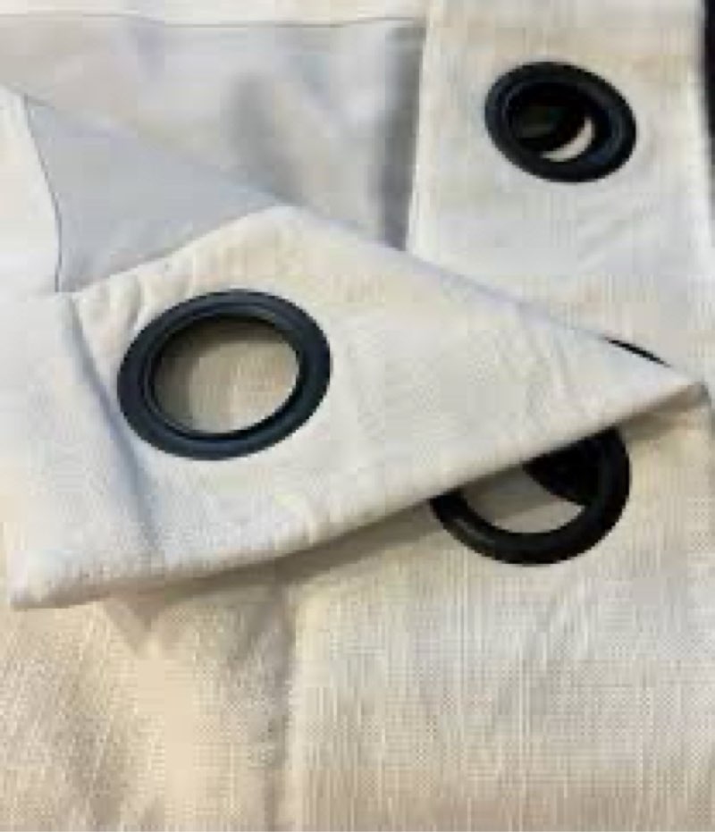 quince european linen blackout curtain 48 in x96 in