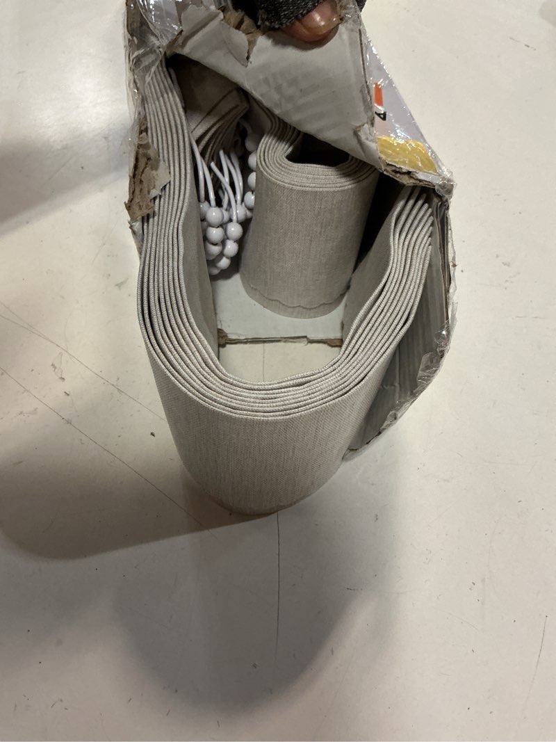 Condition photo showing Good Condition for ajazz 100% blackout magnetic door curtain accordion doors interior folding closet door curtain invisible applicable bedroom room living room doorway (cream white 42" w x 78" l) 1 panel 42"w x 78"l (pack of 1) cream white