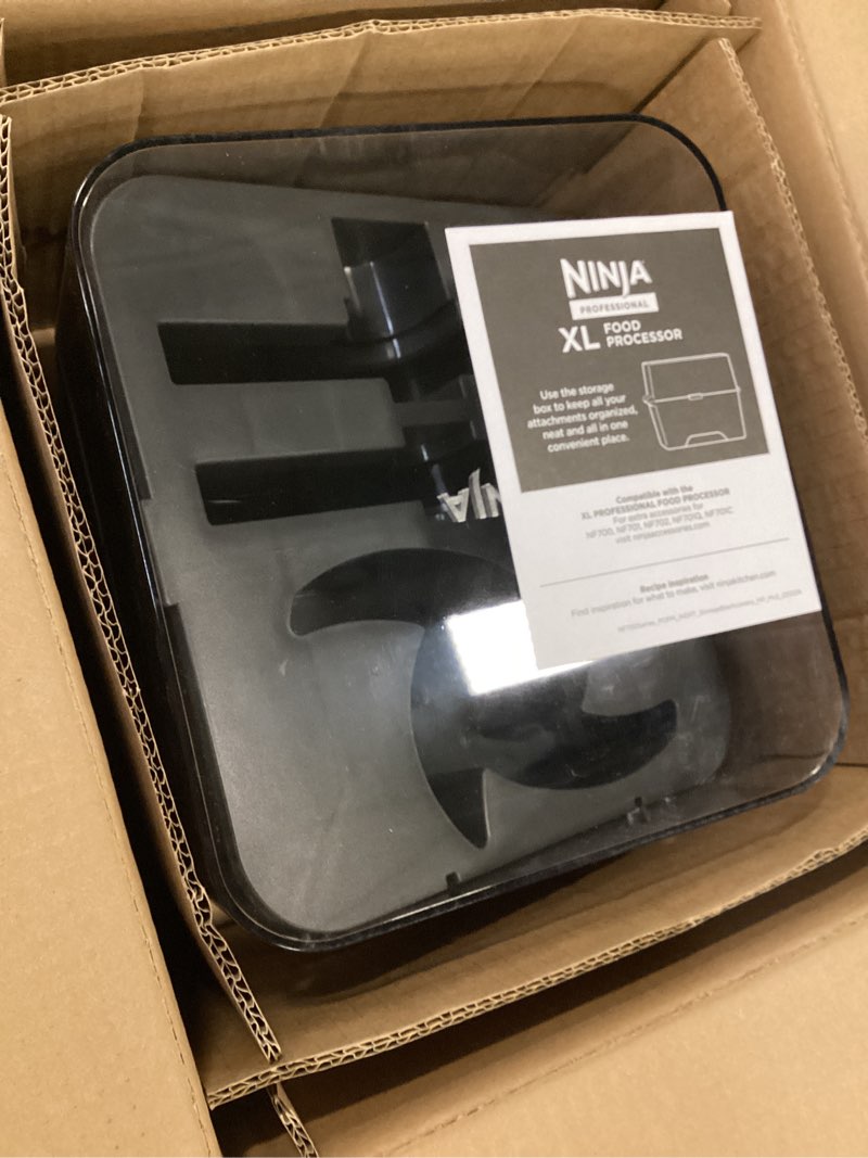 Condition photo showing Good Condition for Ninja XSKNF70SBX Professional XL Food Processor Storage Box, (Compatible with NF700 Ninja Food Proce