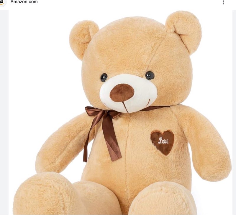 yunnasi big teddy bear stuffed animal 31.5 inch giant ...