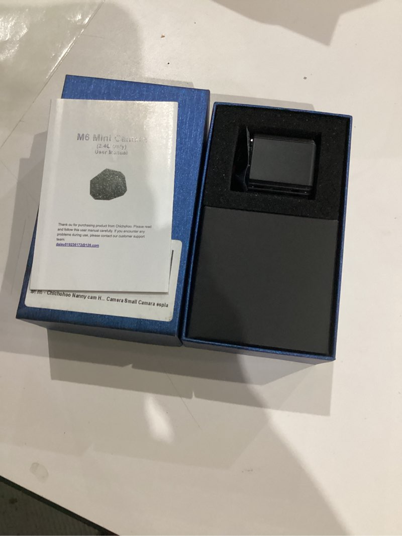 Condition photo showing As Is for 2025 new upgraded spy camera hidden camera, wifi mini wireless small nanny cam real 1080p with night vision for indoor security, tiny secret camaras espias ocultas for baby/pet with app remote viewing