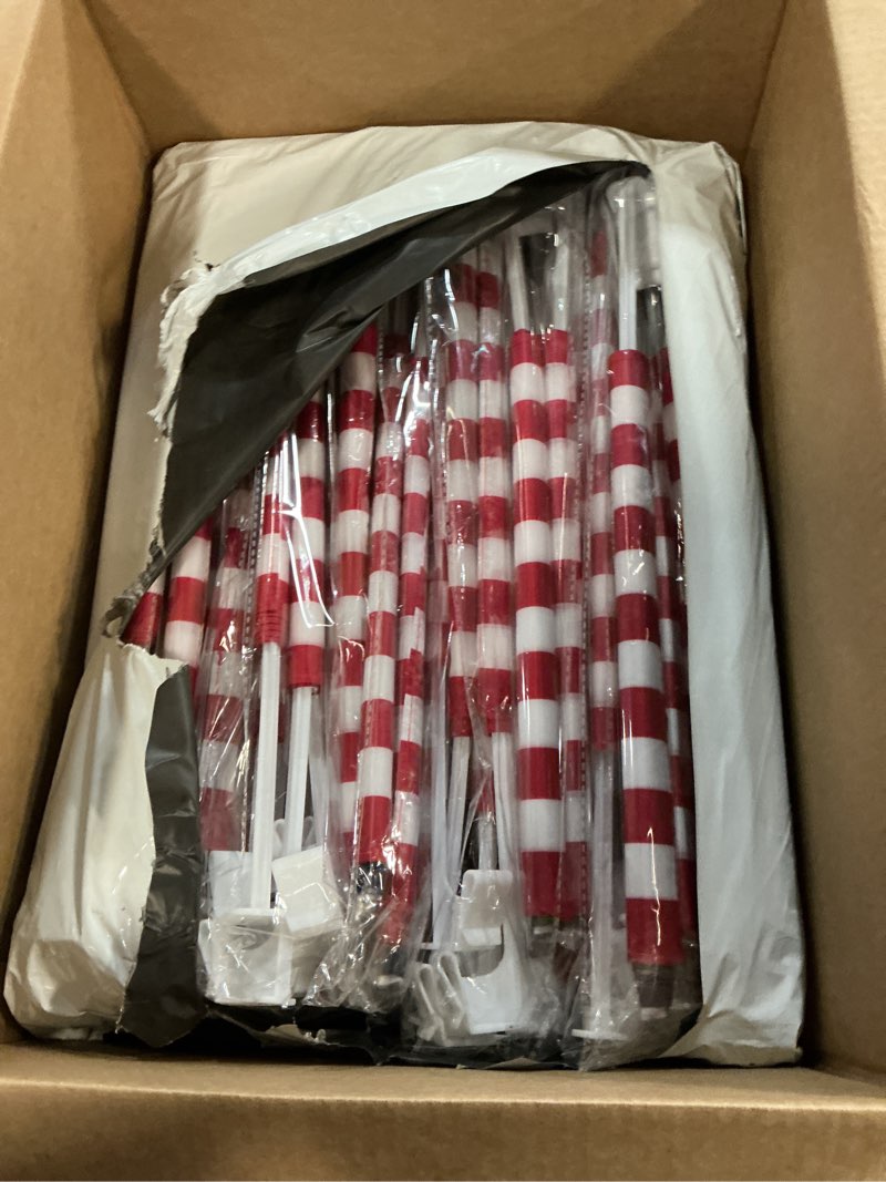 Condition photo showing New/Like New for us american car flag window clip 17" x 12", pack of 12/10 / 100