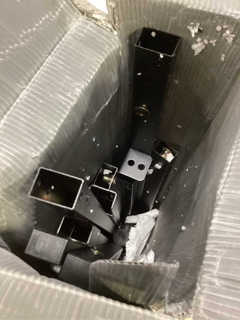 Condition photo showing As Is for (Incomplete)Hafenpo 14 Inch Queen Bed Frame - Sturdy Metal Platform Queen Size, No Box Spring Needed, Heavy Duty, Easy Assembly, Strong Bearing Capacity, Under Bed Storage, Black Queen 14 Inch