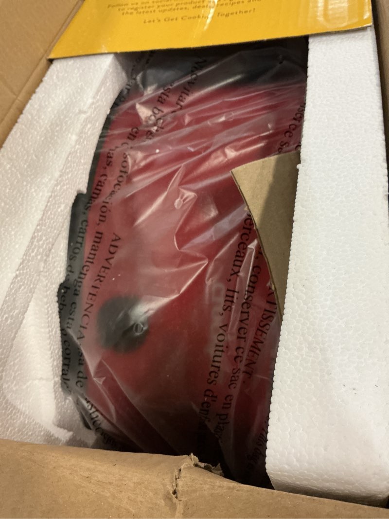 Condition photo showing Good Condition for Crock-pot Express Crock Slow Cooker 8 quart Red 8qt Red