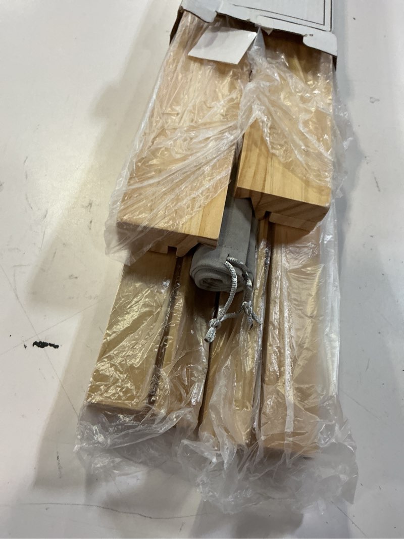 Condition photo showing New/Like New for 4pcs wooden mahjong racks with magnetic pushers, 17.4 in natural wood american mahjong tile rack set, modern table game accessories for mahjong tiles?natural,17.5 natural 17.5 in