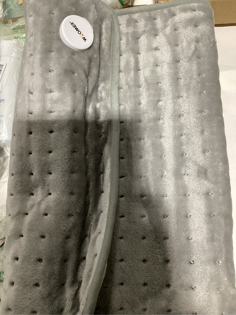 WOOMER Extra Large Heating Pad, 17"x33" XL Heating Pad, Heat Pad with Multi-Color Option, Moist Heat