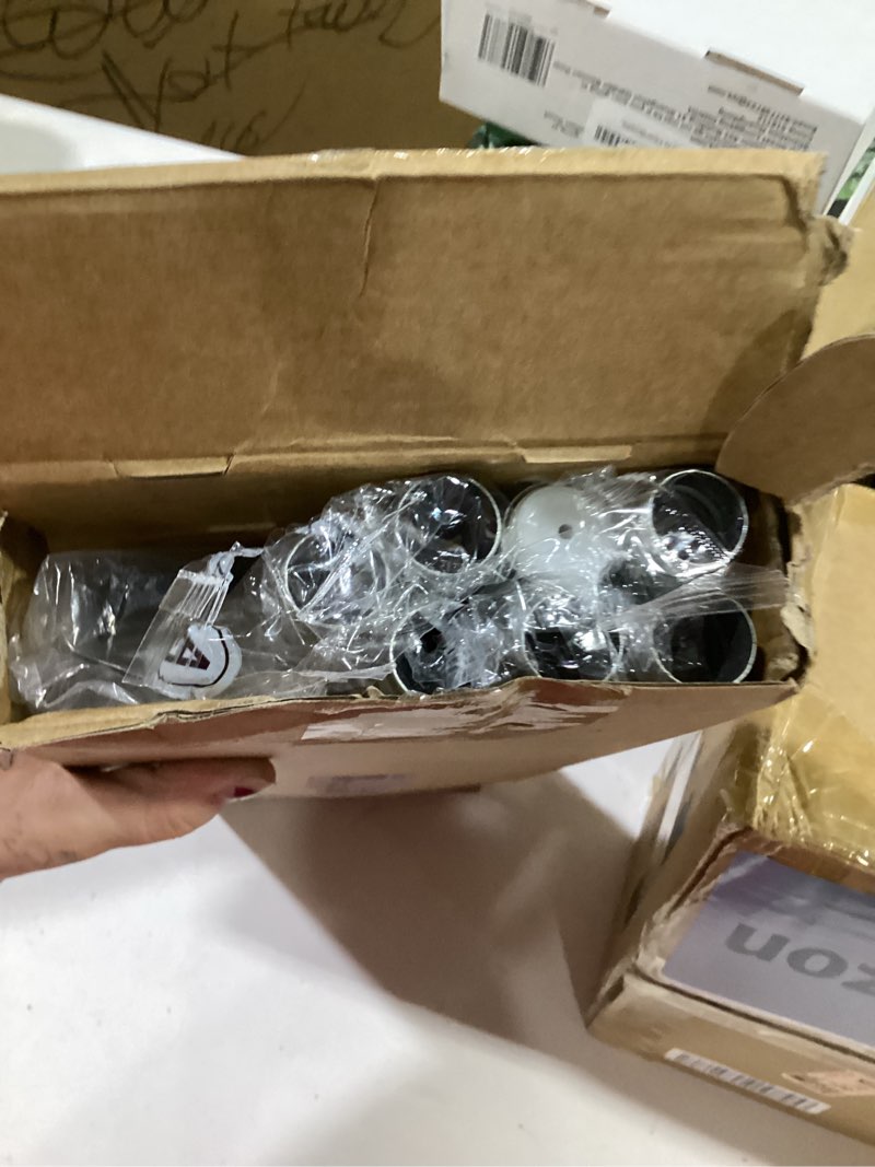 Condition photo showing As Is for 1” diameter silver curtain rods for windows, 1 pack 30-120 inch heavy duty window treatment rods, long adjustable curtain rod, fits most standard windows, suitable for bedroom, living room, farmhouse