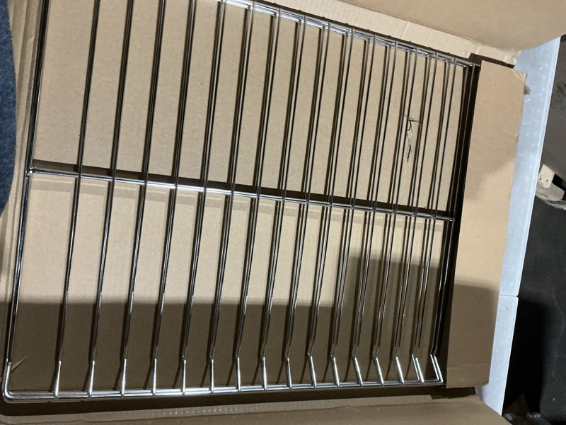 Condition photo showing Good Condition for wb48t10095 oven rack replacement for ge hotpoint stove oven parts 23.75" x 17.5" oven racks ge profile spectra xl44 gas range oven rack roster rack-flat convection oven wire rack oven shelf