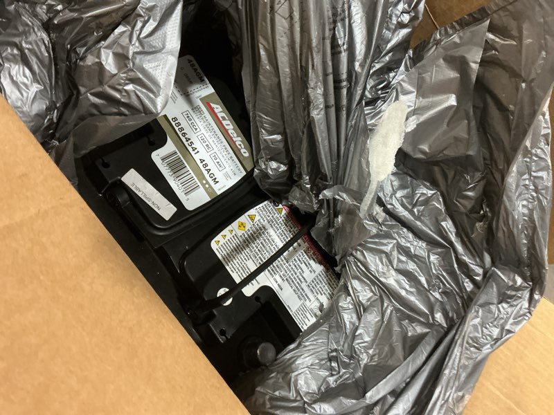 Condition photo showing Good Condition for acdelco gold 48agm (88864541) 36 month warranty agm bci group 48 battery