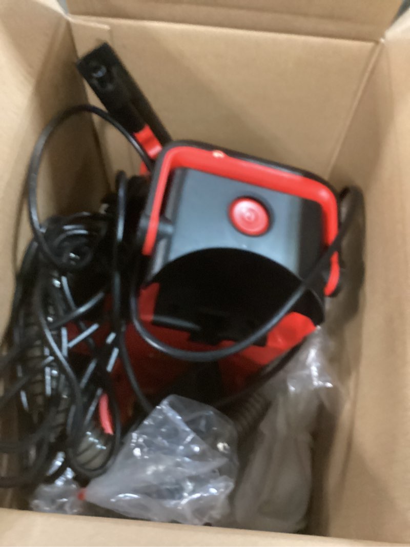 Condition photo showing As Is for Dirt Devil Portable Spot Cleaner Machine for Carpet and Upholstery, Powerful Suction Spot Cleaning Machine with Versatile Tools, Pair with Dirt Devil Portable Spot Cleaner Solution