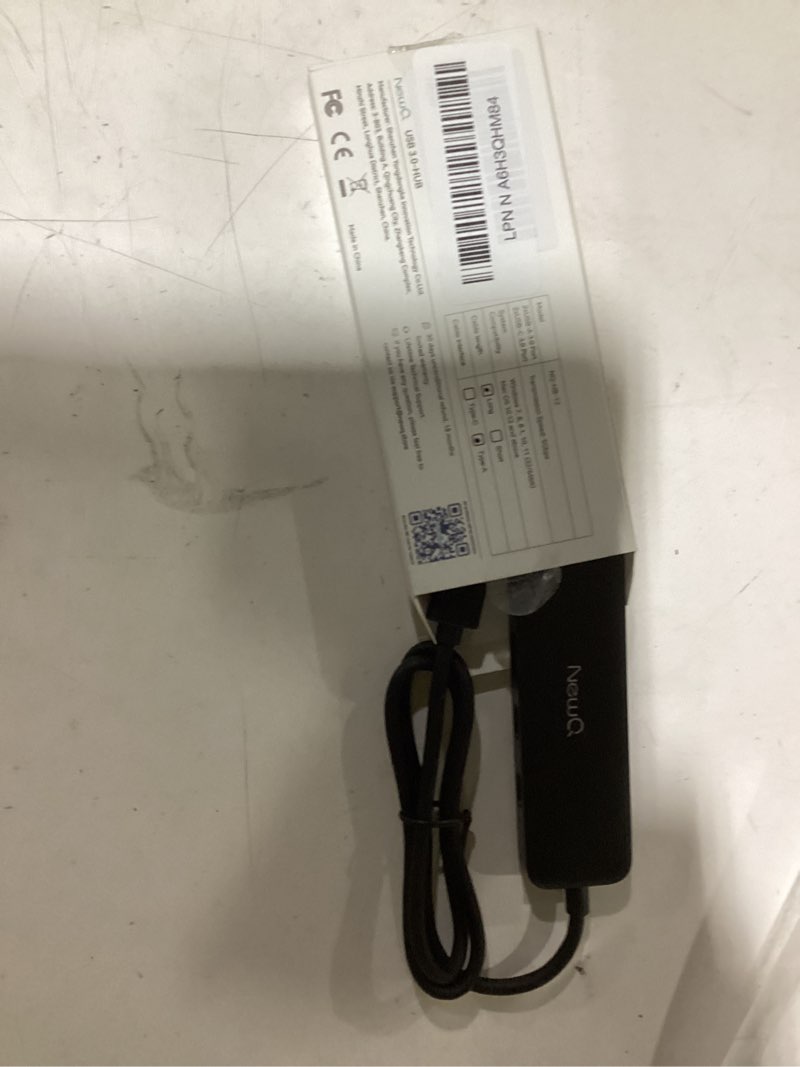Condition photo showing Good Condition for Dual USB C USB A 3.0 Hub: 4 Ports USB Hub with 2* USB-C 3.0 and 2* USB-A 3.0, Ultra Slim Portable USB Splitter Adapter for Laptop, PS4, Flash Drive, HDD, Xbox, Printer, Keyboard, Computer Accessories 60cm