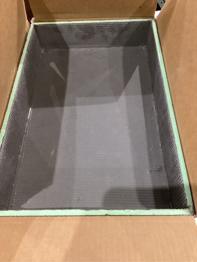 Condition photo showing Good Condition for shower niche insert tile ready, 14x22 inches, recessed wall niche, shower inserts kit for bathroom wall, recessed shelf insert, lightweight, grid surface for easy tile application, rectangle