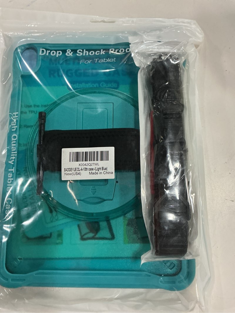 Condition photo showing New/Like New for Case for iPad (A16) 11th/10th Generation 11''/10.9'' 2025/2022 Kids with Pencil Holder 360°Rotate Handle Strap/Stand Dark Green iPad (A16) 11th/10th Gen 11/10.9 2025/2022