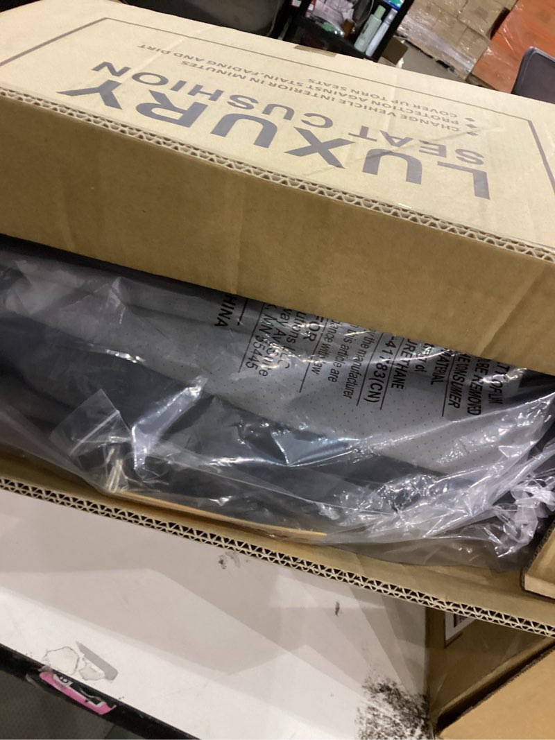 Condition photo showing New/Like New for Tapha Faux Leather Seat Cover Set for Toyota RAV4 2020-2023 XLE LE XLE Premium Limited Base SUV, Breathable and Water-Resistant, Include Seat Covers for Front and Rear Seats (Black/Grey) Grey/Black