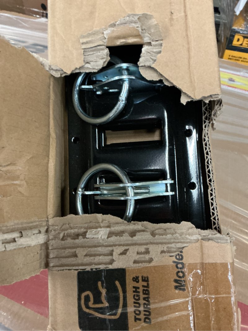 Condition photo showing New/Like New for 8' E Track Rail Tie-Down Kit - Heavy Duty 4 Pack Etrack Rail System with 16PCS E Track Accessories Including 8 O Ring & 8 Rope Tie Offs - 6,000lbs Break Strength Power Coated Steel E Track Bar Rails 8FT - 20pcs