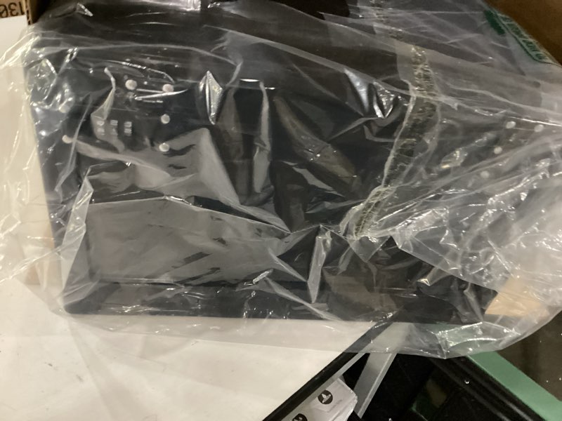 Condition photo showing New/Like New for Lalifebuss Large Lock Box for Personal Items, 24 Litre Combination Lockable Storage Box for Office Locker/School/Medicine/Snacks/Phone Jail/Electronic/Home Black