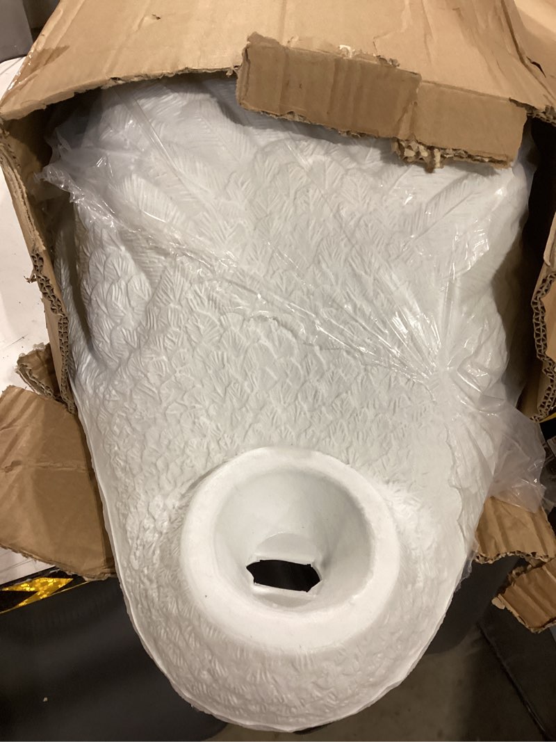 Condition photo showing As Is for swan decoys for geese | large floating swan decoy for pool, pond & lake 1