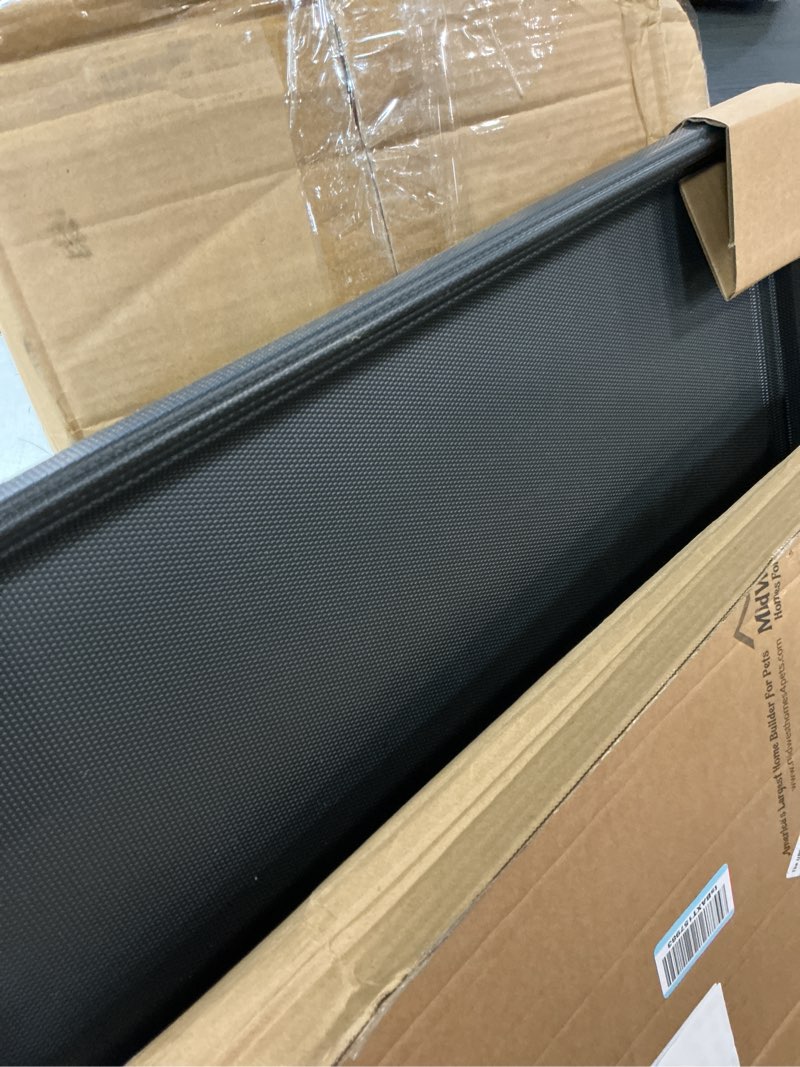 Condition photo showing Good Condition for midwest homes for pets 36-inch replacement pan, measures 35.5 x 23.8 x 1 inches, universal leak-proof tray for dog crates & multi-purpose use, fits most standard 36" wire crates black 35"l x 22"w